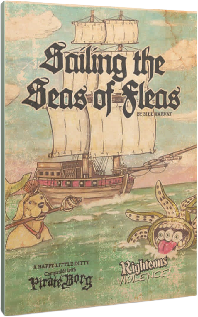 Sailing the Seas of Fleas MOCKUP COVER NOBACK